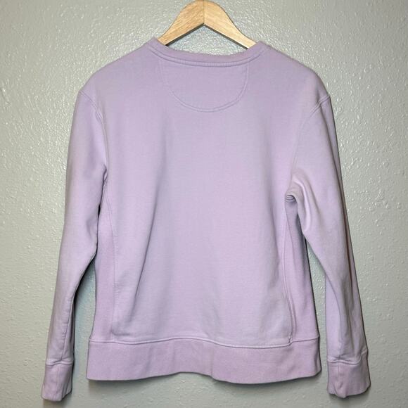 Life Is Good Women’s Simply True Embroidered Pullover Sweatshirt Purple Sz Small - Picture 4 of 10